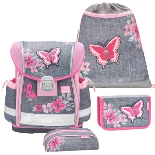 Belmil Schulranzen-Set 4-tlg Mädchen Classy Elegant | AGR