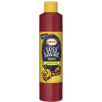 HELA Saucen, Hela Süss Saure Sauce exotisch mild fein fruchtig Packung 800ml