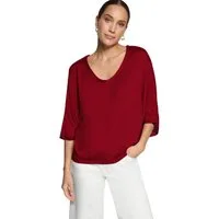 Zero Kurzarmshirt Damen kurzarm (1-tlg) Plain/ ohne Details