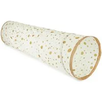 BIECO Spieltunnel XXL Krabbeltunnel Dots ab 1 Jahr Spieltunnel Kind Baby
