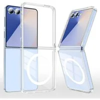 MSM Handyhülle Hülle für Samsung Galaxy Z Flip 7 5G Silikon Schutz Tasche MagSafe