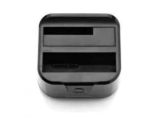 Conceptronic DONN12B Dual Bay | donn12b | HDD-Dockingstation mit Ein/Aus-Schalter Schächte: 2 - 2,5" / 3,5" ge