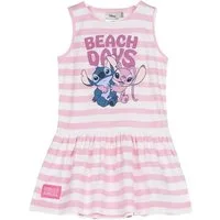 Lilo & Stitch Midikleid Lilo & Stitch Mädchen Kleid aus 100% Baumwolle, Größen 110-152