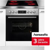 Hanseatic Elektro-Herd-Set HB70AS+HC46CB, inkl. 3 Jahre Herstellergarantie