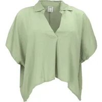 Guru-Shop Longbluse Weites Boho Blusentop mit Fledermausärmeln,.. alternative Bekleidung