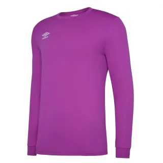 Umbro - "Club" Trikot für Herren Langärmlig (Purpur Kaktus)