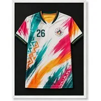 Panorahma Bilderrahmen Trikotrahmen 70x90 cm Silber für Fußball & Basketballtrikots, für 1 Bilder, 1 Rahmen