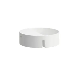LAUFEN Ablage Sonar d:270 fuer Badewanne Sonar aus Marbond weiss H2933400000001