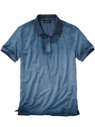 Mey & Edlich Herren Werkstattpolo Blau 100 % Baumwolle (bio)