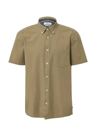 s.Oliver - Hemd olive - Gr. - 3XL