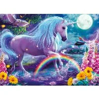 Ravensburger Puzzle 4 x 100 Teile Kinder Puzzle Magische Einhörner 05654, Puzzleteile