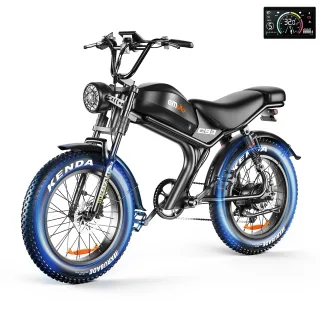 [EU Direct] Emoko C93 Electric Bike 48V 35Ah Battery 1000W Motor Recommended Top Speed 25KM/H 20inch Tires 120-150KM Max
