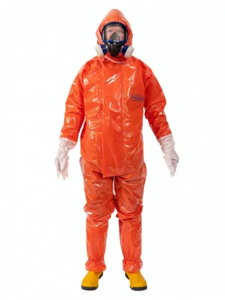 Schutzanzug | 3S | ProChem I CLF A B F02 orange | Gr. L-XXL | Schutz vor Säuren, Laugen und organischen Chemikalien | mehrschichtige Barrierefolie