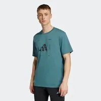 adidas Performance T-Shirt CLIMACOOL TRAINING CAMO LOGO GRAPHIC Trainingsshirt mit CLIMACOOL, Logo mit Camoprint