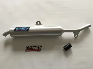 Sport Auspuff Endtopf Alu Giannelli Yamaha DT 125 R / DTR 125 Bj. 91-03 Typ: DE03 / 4BL