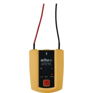 Wiha Durchgangsprüfer bis 400 V AC, CAT II mit 2x AAA-Batterien - 45222