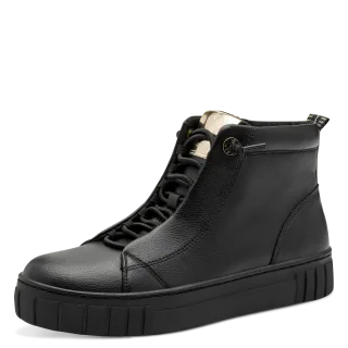 MARCO TOZZI Sneaker Plateau, Boots, High Top-Sneaker mit elastischem Schnürsenkeln