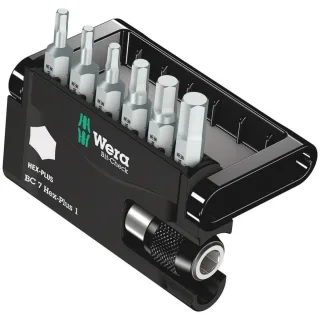 Wera Bit-Check 7 Hex-Plus 1, 7-teilig - 05056168001
