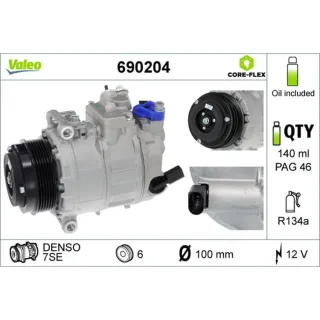 Valeo Klimakompressor VW Crafter 2,0 TDI