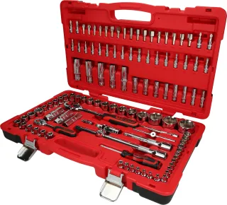 KS Tools 1/4"+1/2" CHROMEplus Steckschlüssel-Satz, 110-tlg - 958.0711