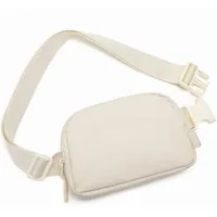 KONO Gürteltasche Wasserabweisende Leichte Bauchtasche – Verstellbare Reise Brusttasche