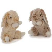 Euro Souvenirs Kuscheltier Hase ca. 16 cm, Plüsch Häschen - Kaninchen, sortiert (2-St)