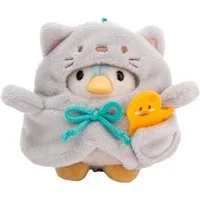 Nici Kuscheltier mymochi, Pinguin Waddle, 8 cm, mit Ente und Katzenkostüm, in Geschenkbox