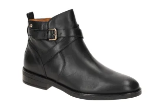 Pikolinos W3C-8869 black PUERTOLLANO Damen Stiefeletten Schwarz Echtleder Blo...