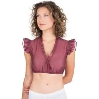 PURPLE LINE by Spieth & Wensky Dirndlbluse Dirndlbluse - FRAN - rot