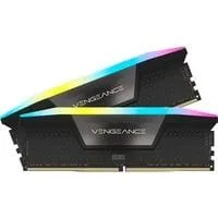 DIMM 64 GB DDR5-6000 (2x 32 GB) Dual-Kit, Arbeitsspeicher schwarz, CMH64GX5M2B6000C30, Vengeance RGB, INTEL XMP
