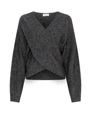 msch copenhagen - MSCHZinelle Hope Wrap Pullover - Gr. - S