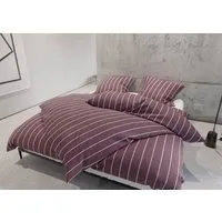 BETTWAESCHE-MIT-STIL Bettwäsche Mako Satin Bettwäsche Urban Stripe, Mako-Satin, 2 teilig