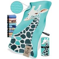 NirvanaShape Strandtuch Reise Handtuch Strandtuch XXL - Strandhandtuch, Mikrofaser Badetuch