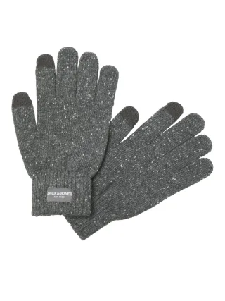 JACK&JONES - JACCLIFF NAP GLOVES grey melange