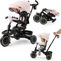 HyperMotion Kinderfahrrad HyperMotion Tobi Timber Dreirad beige, klappbar, ab 1 Jahr, 0 Gang