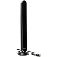Hama Antenne für DAB+, DAB, UKW (aktiv, 30dB Verstärkung) Innenantenne (DAB+, für Innenbereich, Verstärkung: 30 dB), Zimmerantenne