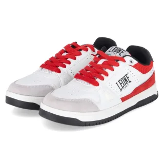 Leone 1947 Low Sneaker - Gr. 40 - Weiß - Leder und Synthetik