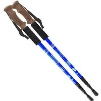 KEINerlei® Nordic-Walking-Stöcke Nordic Walking Paar Stöcke Teleskop Wandern Trekking Antischock
