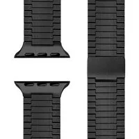 Nalia Smartwatch-Armband Apple Watch 49mm/46/45/44/42(Serie 1-3), Edles Edelstahl Ersatzarmband / für Sport Uhr / Magnetisch & Rostfrei
