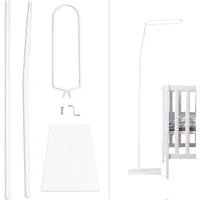 Babykajo Betthimmel (4-tlg), Himmelstange für Babybett – Stange für Betthimmel Babybett i