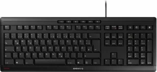 Cherry STREAM KEYBOARD | jk-8500cs-2 | Volle Größe (100%) - Kabelgebunden