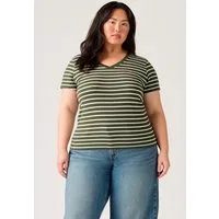 Levi's® Plus Kurzarmshirt V NECK TEE Gerade geschnittene Passform