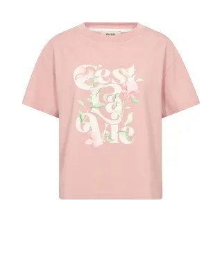 MOS MOSH - MMFlowish O-SS Tee peachy - Gr. - S