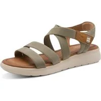 Tamaris Riemchensandale Sommerschuh, Sandalette mit praktischem Klettverschluss