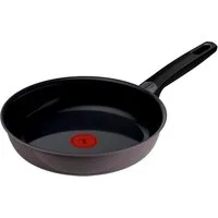 Tefal Bratpfanne Ceramic Control Grey, Aluminium (1-tlg), Keramikbeschichtung, Induktion, Thermo-Signal Temperaturanzeiger