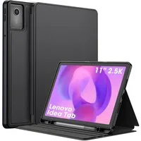 Fintie Tablet-Hülle mit Stifthalter für Lenovo Idea Tab 11 Zoll 2025 (TB-336ZU/ TB-336FU), Slim TPU Folio Hülle mit Auto Schlaf/Wach Funktion und Standfunktion