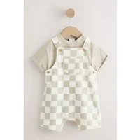 Next Body & Hose Jersey-Latzhose und Bodysuit für Babys im Set (2-tlg)