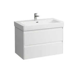 Laufen Waschtischunterschrank BASE für Pro S H4113021082601 82,1x51,5x44,6cm, 2 Schubladen, weiß matt