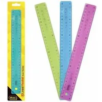 Idena Lineal Idena Lineal PP flexibel 30cm 3fach sortiert