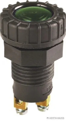 HERTH&BUSS Kontrollleuchte schwarz/grün - 85780322